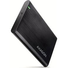 EE25-A6C USB-C 3.2 SATA 6G 2,5 eksternt harddiskkabinet sort