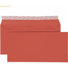 Elco Briefumschläge Color C5/6 114 x 229 mm Rot