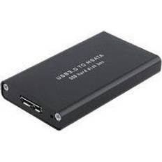 Externe Lagergestelle CoreParts MicroStorage MSUB3302 mSATA to USB3.0 SSD Enclosure MSUB3302