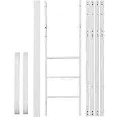 Oliver Furniture Wood Mini+ Basic To Low Loft Bed White Børnesenge Birk