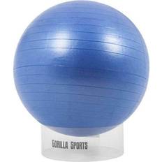 Gorilla Sports Boldstativ Yoga- og Pilatesbold Gennemsigtig 39,5 cm