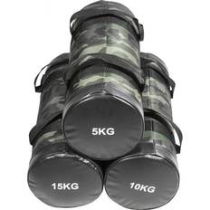 Gorilla Sports SANDSÆKKE CAMOUFLAGE 5, 10 ELLER 15KG 15 kg
