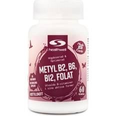 Healthwell vitamin b12 Healthwell Metyl B6, B12, Folat, 60