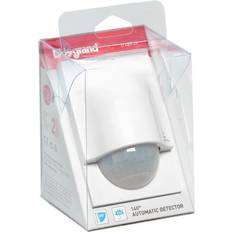 Pir sensor 230v Legrand Pir-Sensor rækkevidde 8M, 140° 230V, 77x48x114mm, blister, IP41