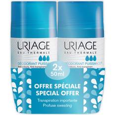 Charbon Actif Déodorants Uriage Triactive Déodorant Roll-On Pack 2 x 50 gr 50ml