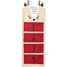 Julekalendere Christmas Kids Christmas Kids Rensdyr Adventskalender Rød/Beige One Size Rød