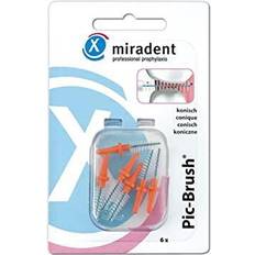 Tandpleje Miradent Pic-Brush Refills Conical Orange