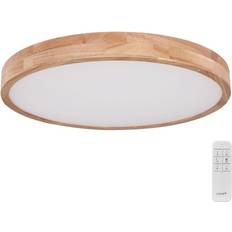 Dæmpbare - Naturfarvet Loftplafonder Globo Lighting Rainer Loftplafond ∅ 60cm