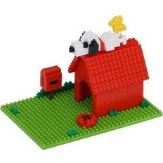 Blocchi Peanuts Snoopy House Nanoblock Sights to See Constructible Figure