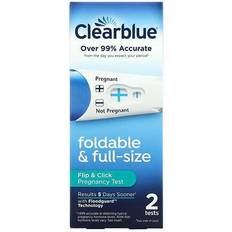 Health Clearblue Flip & Click Pregnancy Test, 2 Tests