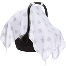 Fillikid Parasol para silla portabebés blanco/estrellas