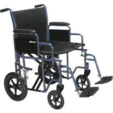 Crutches & Medical Aids Drive Bariatric Steel Transport Chair