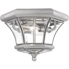 Indoor Lighting Ceiling Flush Lights Livex Lighting 7052 Monterey/Georgetown 2 Flush Ceiling Flush Light