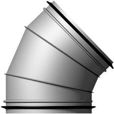 Bøjning 45° Ø100 mm BF-45-100