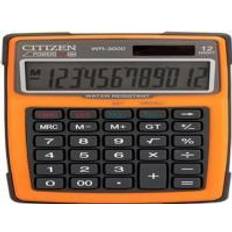 Calculator Citizen calculator WR-3000 waterproof calculator, 152x105mm, orange