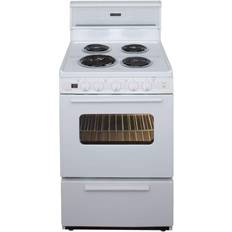 Display Ranges Premier ECK240OP 24" Electric Range 3 Tempered White