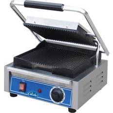Sandwich Toasters Globe GPG10 Bistro Series Single Sandwich Grill with Grooved
