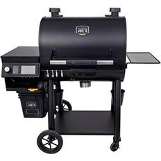 Smoker Cabinet Pellet Grills Oklahoma Joe's Rider 1200 DLX