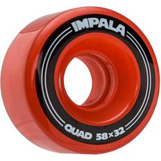 Skateboards Impala Hjul 4-pak 58 mm Rød OneSize Tilbehør
