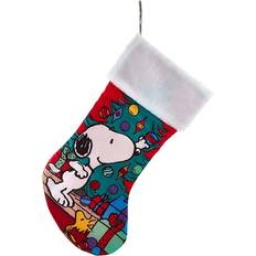 Rojo Medias Kurt Adler 19 Inch Snoopy Decoration Tree Stocking Green/Red/White Árbol de Navidad