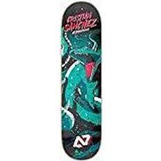 Turkis Komplette skateboards Hydroponic SEA Monster Cristian Skateboard, Vuxna Unisex, Turkos, 8"