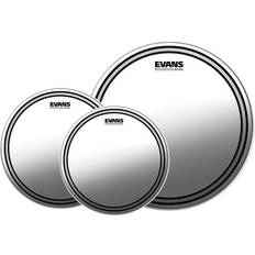 Musiktillbehör Evans PrePack EC2S Clear Fusion 10,12,14+B14HDD, EPP-EC2SHDD-F