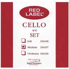 Super Sensitive Super Sensitive Red Label Cello String Set
