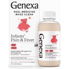 Genexa Infants Pain & Fever Acetaminophen Blueberry 59ml Orala droppar