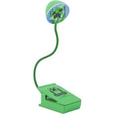 Grøn Bordlamper Børneværelse Paladone Minecraft Creeper Book Light Bordlampe