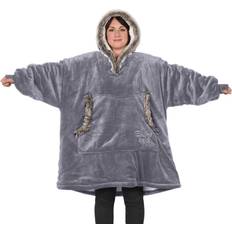 Herre - Lilla Overdeler Snug Rug Eskimo Hoodie - Lilac Grey