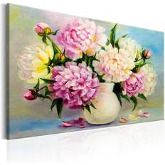 Kukat ja Luonto Kehystetty taide Arkiio Peonies Bouquet of Happiness Framed Art 90x60cm