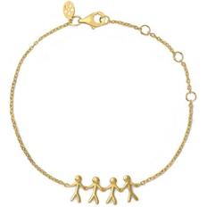 Together Family 4 Bracelet - Gold
