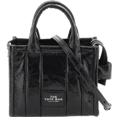 Marc Jacobs The Shiny Crinkle Micro Tote Bag - Black