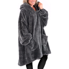 Oversized Hoodie - Slate Grey