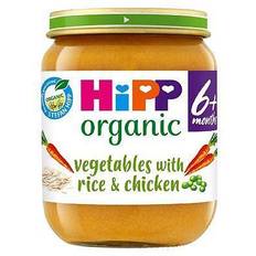 Organic Vegetables with Rice & Chicken 4+ Months 125g