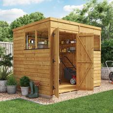 BillyOh Switch Overlap Pent Shed 16x8 (Building Area )