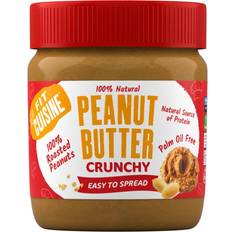 350g, Crunchy Peanut Fit Cuisine Peanut Butter Roasted Peanuts, Palm Oil