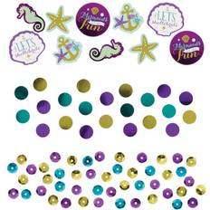 Confettis vente Amscan confetti Mermaid Wishes34 grammes