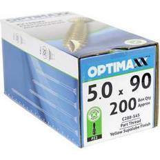 Optimaxx Optimaxx PZ Countersunk Passivated Double Reinforced Wood Screw