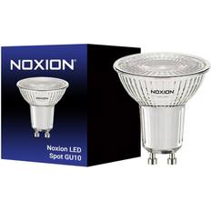 Gu10 kold hvid Noxion LED spot GU10 PAR16 4.6W 345lm 36D 840 kold hvid dæmpbar erstatter 50W