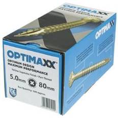 Building Materials Optimaxx PZ Countersunk Passivated Double Reinforced Wood Screw