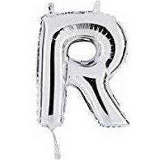 Globos de letras Amscan Globo Letra R Plateado 86 cm