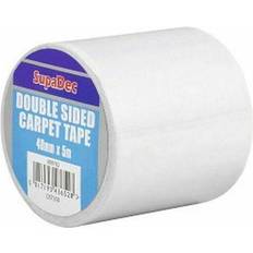 Supadec Carpet Tape 5m 48mm White