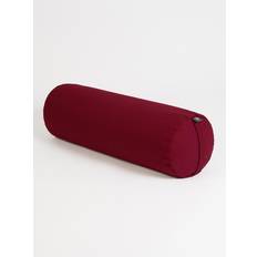 (Burgundy) Yoga Studio European Round Lightweight Bolsters