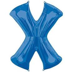 Ballons lettres Amscan Ballon Aluminium Lettre Bleue 81 cm