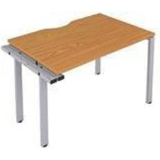 Exercise Benches VIVACE Cb 1 Person Extension Bench 1400 X 800 Cut Out Nova Oak-Silver