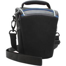  QTL Protective Digital Camera Carrying Case with Top Loading Design Works with Canon, Nikon, Panasonic, Sony, Olympus and More