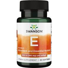 Vitamin e 400 Swanson HEALTH VITAMIN E 400 IU 60 stk