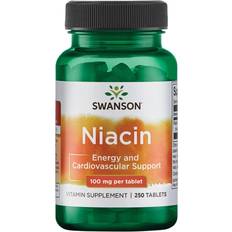 Swanson Niacin 100mg 250 Tabletter