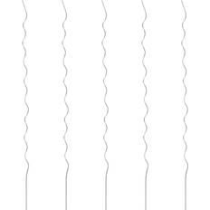 Plantestøtter vidaXL Spiralformede plantestøtter 5 stk. galvaniseret